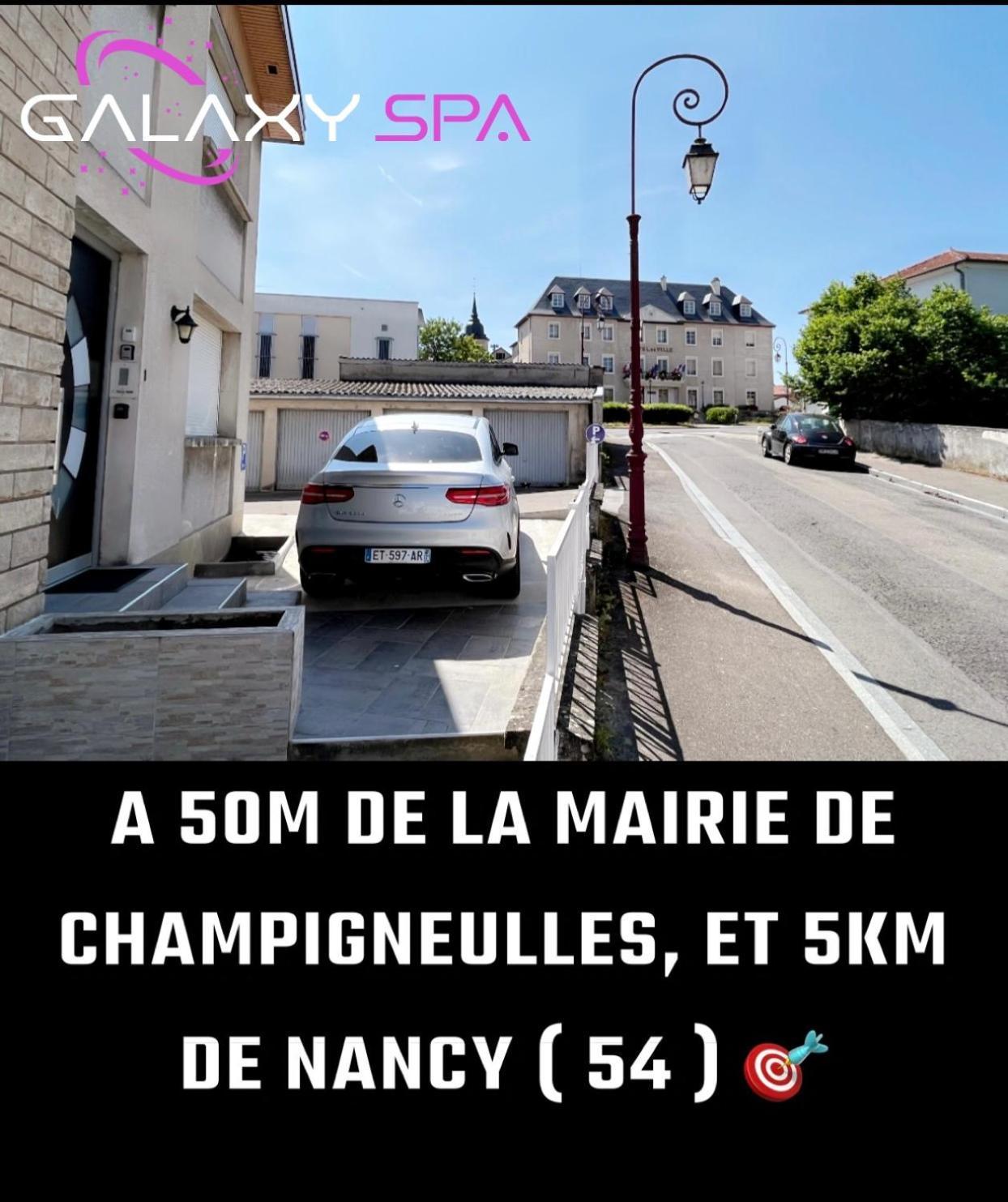 Galaxy Spa - Suite Venus Jacuzzi Et Sauna Privatif Champigneulles Екстериор снимка