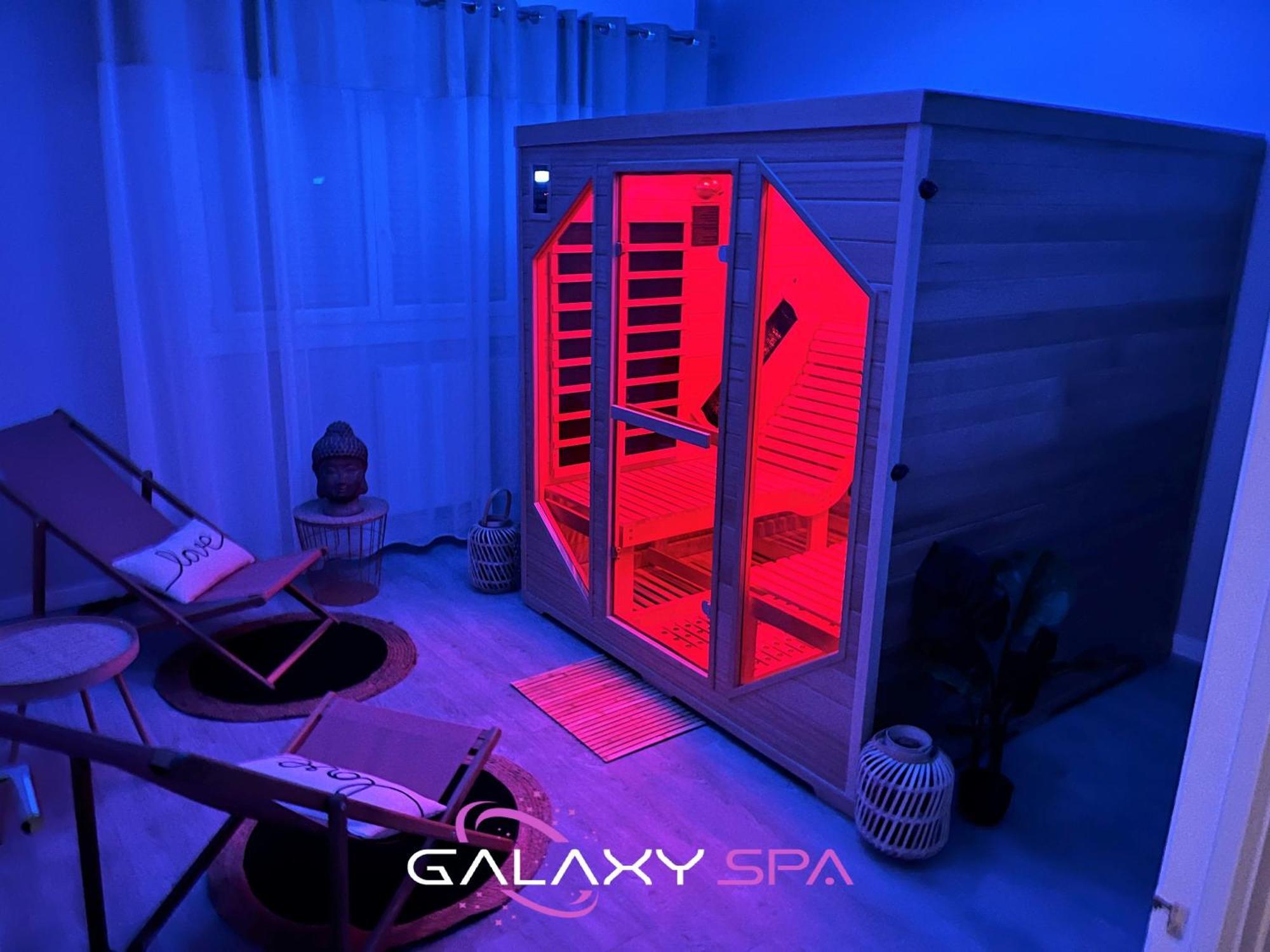 Galaxy Spa - Suite Venus Jacuzzi Et Sauna Privatif Champigneulles Екстериор снимка
